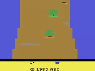 Gauntlet title screen for Atari 2600